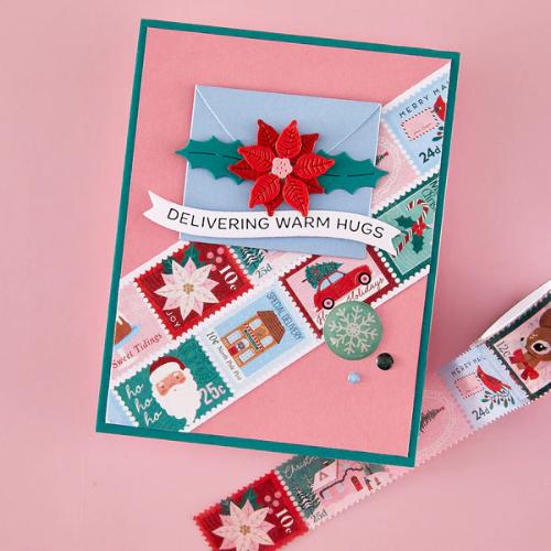 Spellbinders - Holiday Banner Greetings Press + Foil Plate & Die Set