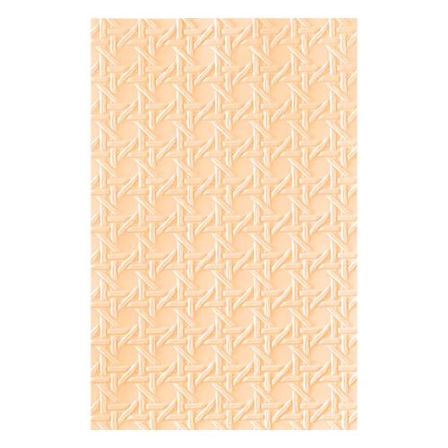 Spellbinders - Rattan Cane 3D Embossing Folder by Simon Hurley