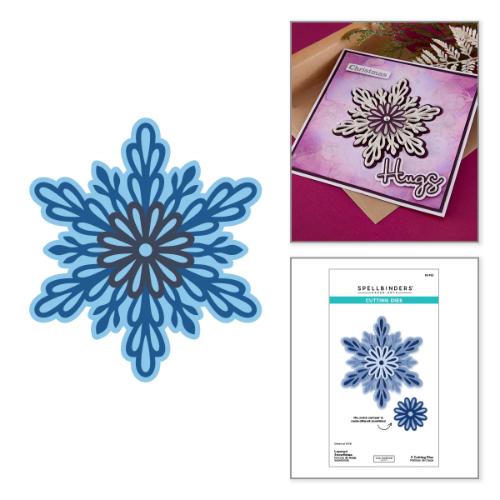 Spellbinders - Layered Snowflakes Etched Dies by Lisa Horton