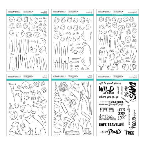 Spellbinders - Storybook Illustrations I Want It All! Bundle by Josh Griffiths Studio - Postage as per Actual