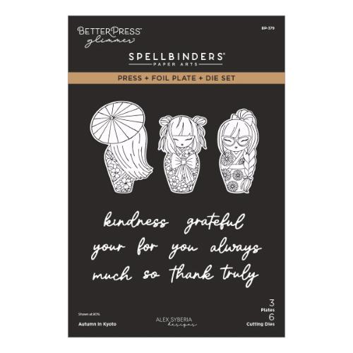 Spellbinders - Autumn in Kyoto Curated Bundle by Alex Syberia - Postage as per Actual