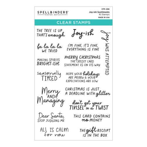 Spellbinders - Merry Mayhem Stamp & Die Bundle - Postage as per Actual