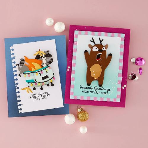 Spellbinders - Merry Mayhem Stamp & Die Bundle - Postage as per Actual