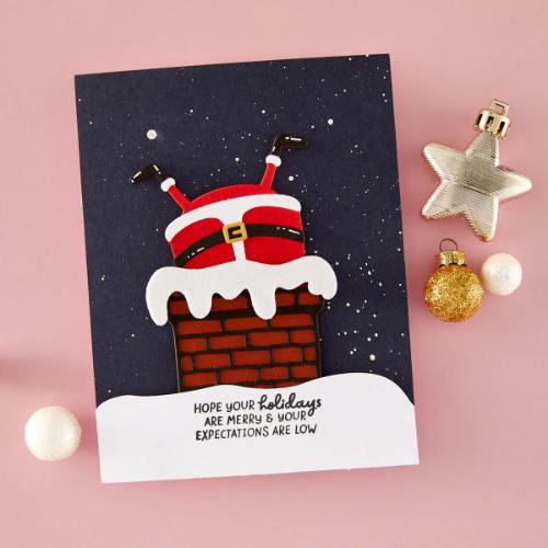 Spellbinders - Joy-ish Sentiments Clear Stamp Set
