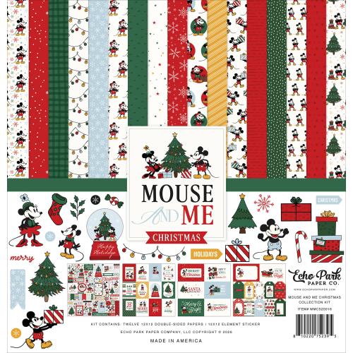 Echo Park Mouse And Me Christmas 12x12 Inch Collection Kit (MMC520016) - Postage as per Actual