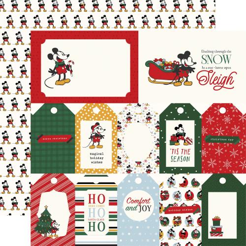 Echo Park Mouse And Me Christmas 12x12 Inch Collection Kit (MMC520016) - Postage as per Actual