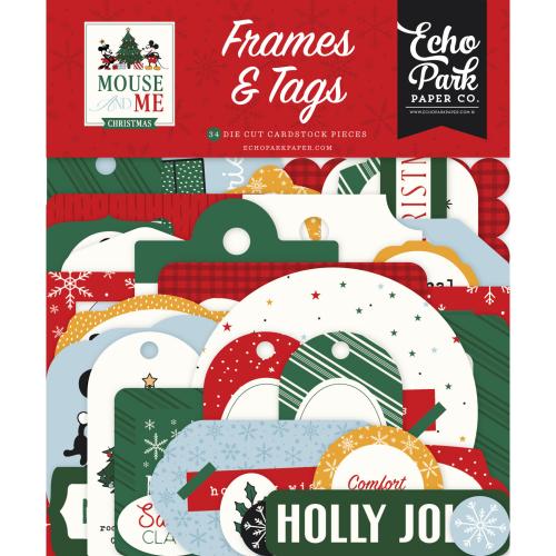 Echo Park Mouse And Me Christmas Frames & Tags (MMC520025)