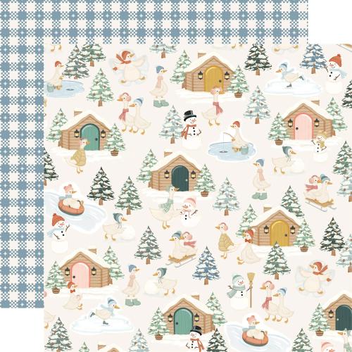 Carta Bella Silly Goose Winter 12x12 Inch Collection Kit (CBSGW540016) - Postage as per Actual