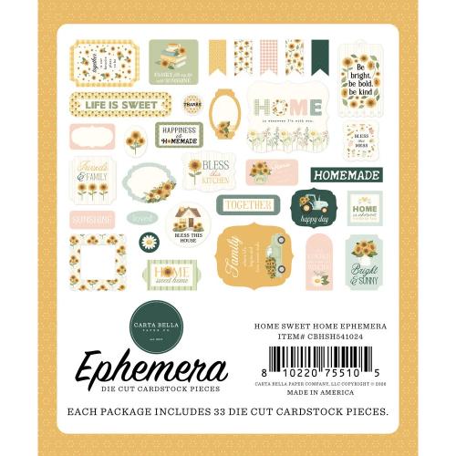 Carta Bella Home Sweet Home Ephemera (CBHSH541024)