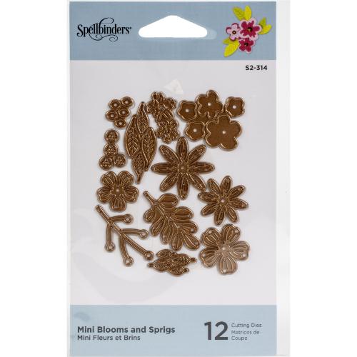 Spellbinders - Cutting Dies - Mini Blooms and Sprigs S2-314
