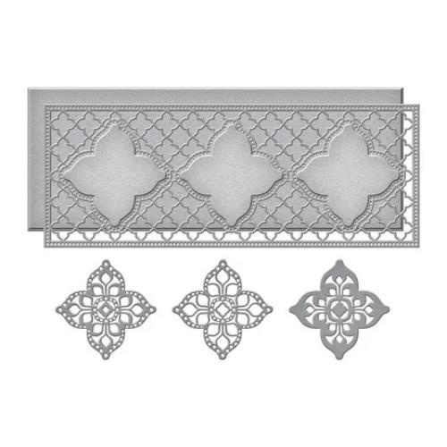 Spellbinders - Moroccan Kaleidoscope Slimline S5-452