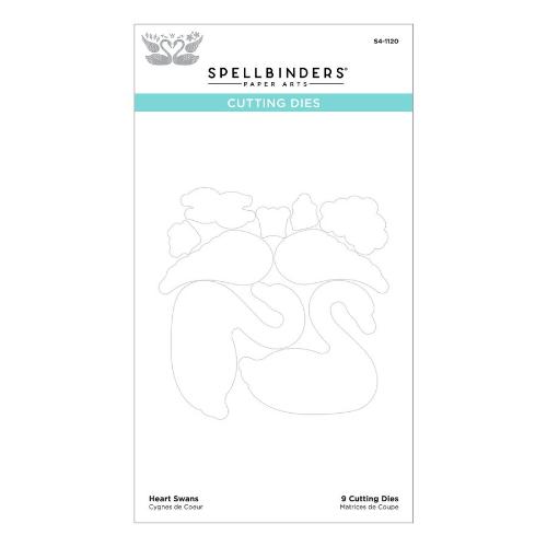 Spellbinders - Cutting Dies - Heart Swans S4-1120