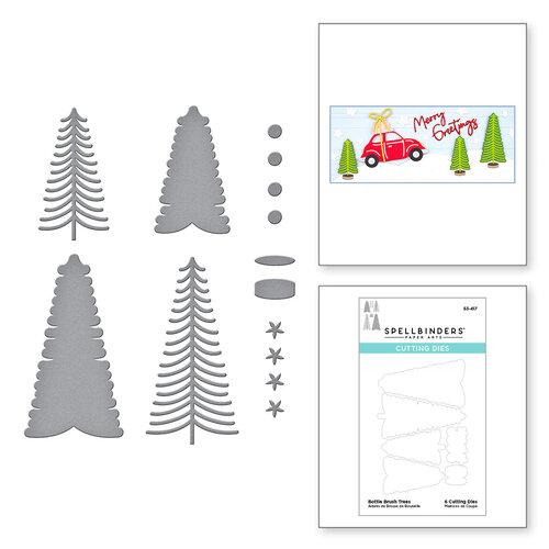 Spellbinders - Cutting Dies - Bottle Brush Trees S3-417