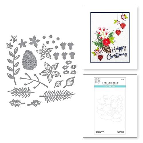 Spellbinders - Cutting Dies - Christmas Blooms S4-1135