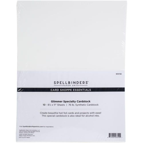 Spellbinders Glimmer Specialty Cardstock 8.5"X11" 10/Pkg