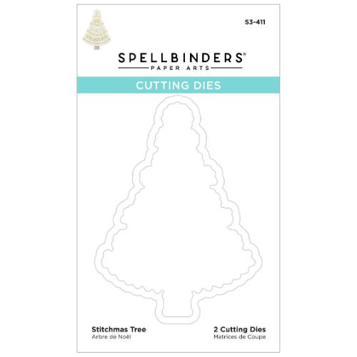 Spellbinders - Cutting Dies - Stitchmas Tree S3-411