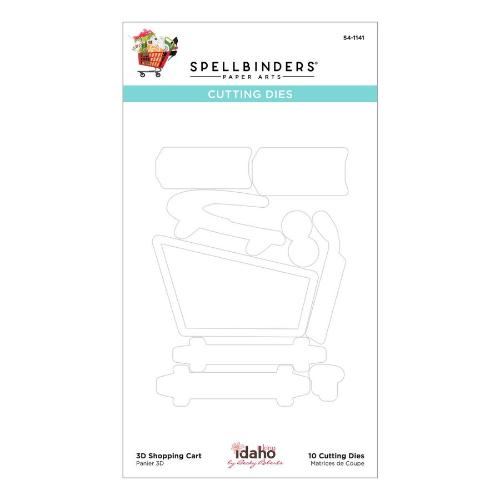Spellbinders - Cutting Dies - 3D Shopping Cart S4-1141
