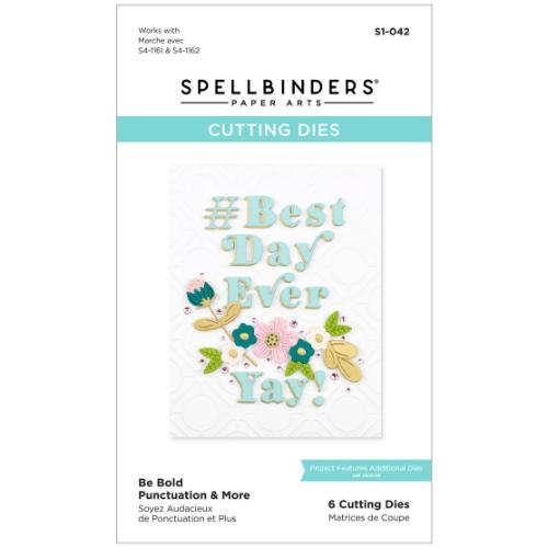 Spellbinders - Cutting Dies - Be Bold Punctuation & More S1-042