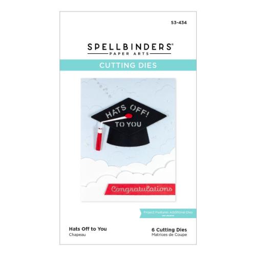 Spellbinders - Cutting Dies - Hats off to You S3-434