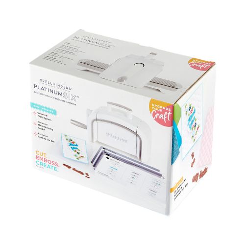 Spellbinders New & ImprovedPlatinum SIX Die Cutting And Embossing Machine 6 Inch Platform - Postage as per actual