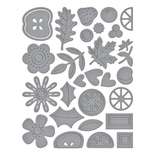 Spellbinders - Cutting Dies - Delicious Decorations S3-442