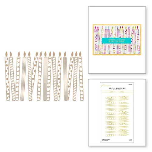 Spellbinders - So Many Candles Glimmer Hot Foil Plates