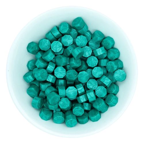 Spellbinders - Teal Wax Beads
