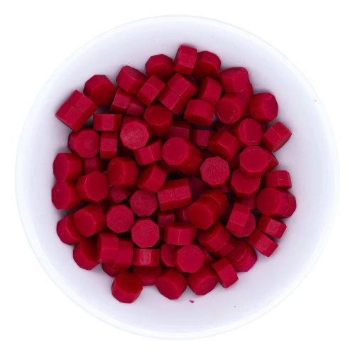 Spellbinders - Red Wax Beads