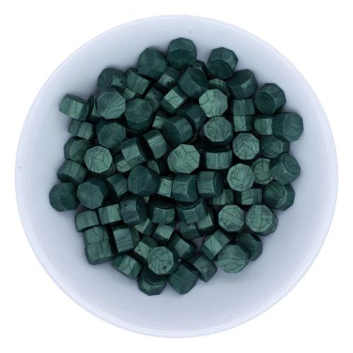 Spellbinders - Green Wax Beads