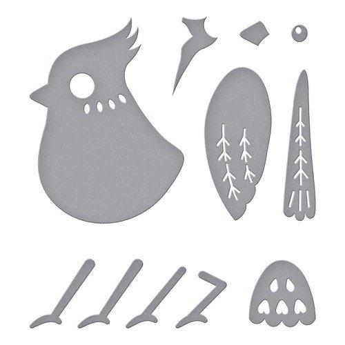 Spellbinders - Cutting Dies - Tweet Cardinal S1-059