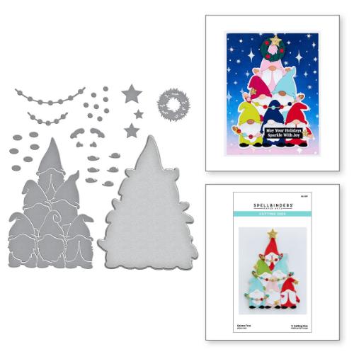 Spellbinders - Cutting Dies - Gnome Tree S4-1217