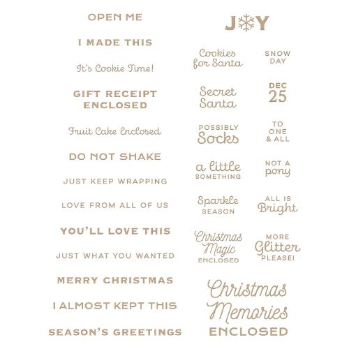 Spellbinders - Christmas Magic Glimmer Hot Foil Plate