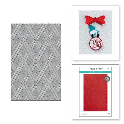 Spellbinders - Embossing Folder - Argyle Socks SES-043