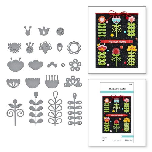 Spellbinders - Enchanted Garden Etched Dies