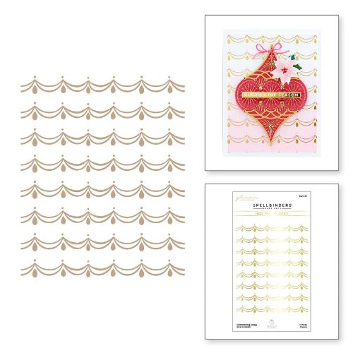 Spellbinders - Glimmering Swag Glimmer Hot Foil Plate