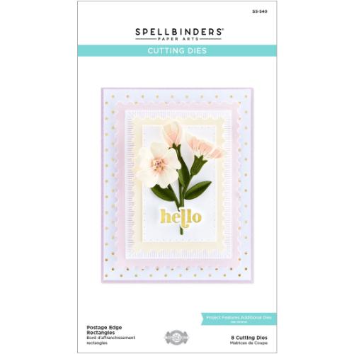 Spellbinders - Cutting Dies - Posted Edge Rectangle S5-540