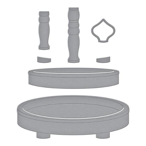 Spellbinders - Cutting Dies - Tiered Tray S4-1253
