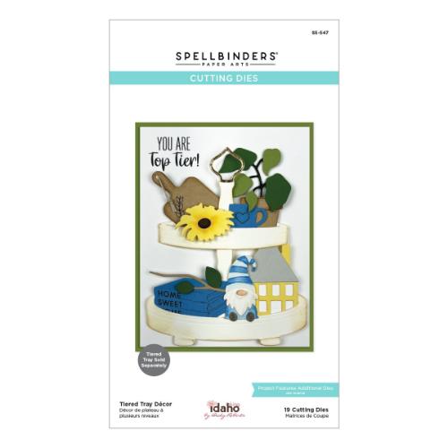 Spellbinders - Cutting Dies - Tiered Tray Decor S5-547