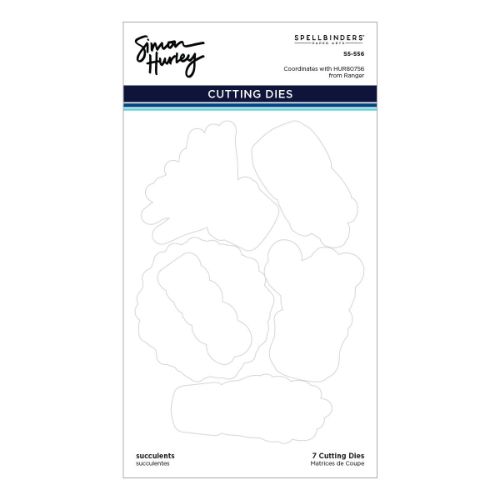 Spellbinders - Succulents Etched Dies by Simon Hurley