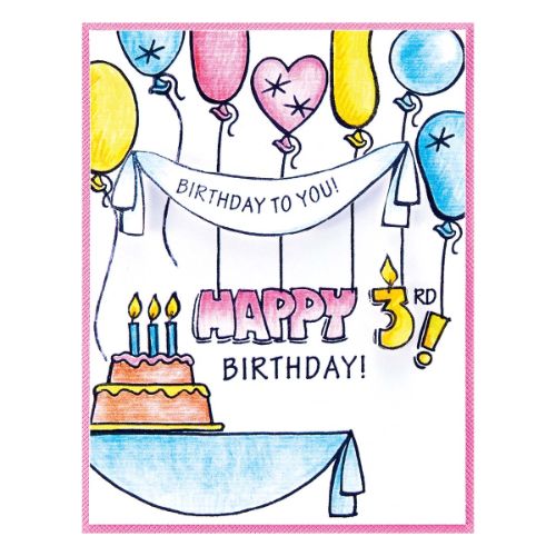 Stampendous - FransFormer™ Birthday Clear Stamps