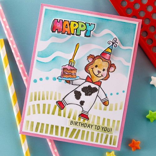Stampendous - FransFormer™ Birthday Clear Stamps