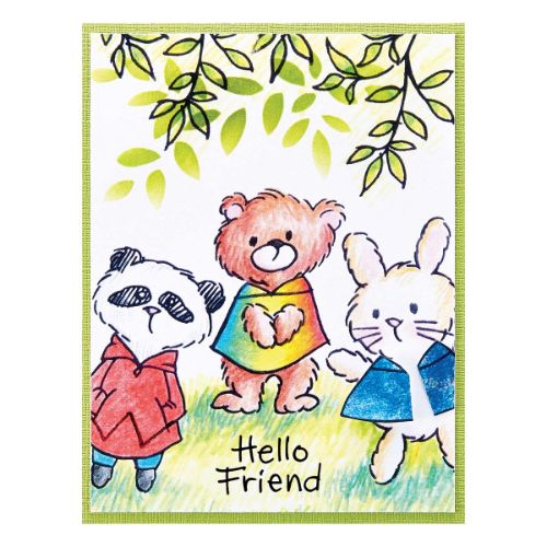 Stampendous - FransFormer™ Furry Friends Clear Stamps