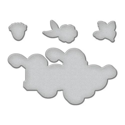 Spellbinders - Cutting Dies - Floral Hello S3-472