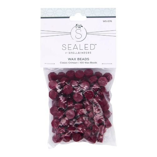 Spellbinders - Classic Crimson Wax Beads