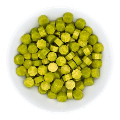 Spellbinders - Citrine Wax Beads