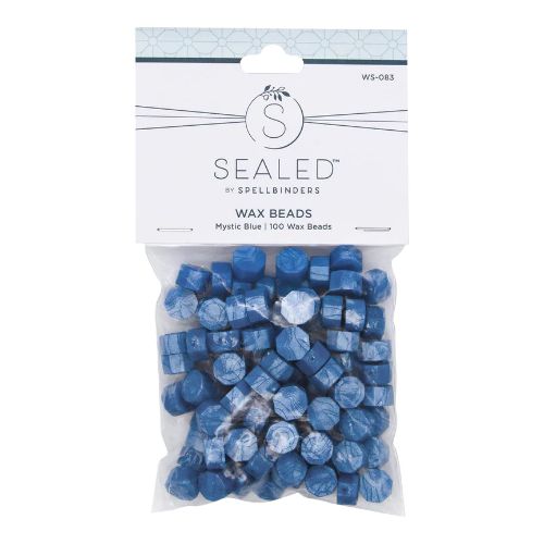 Spellbinders - Mystic Blue Wax Beads