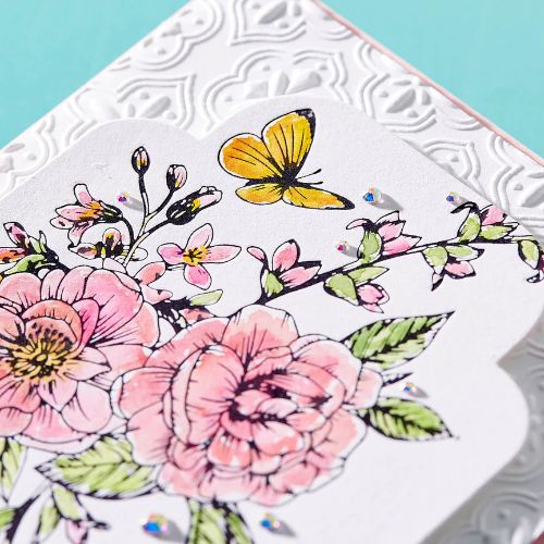 Spellbinders - Butterfly Bouquet Press Plate the from BetterPress Collection