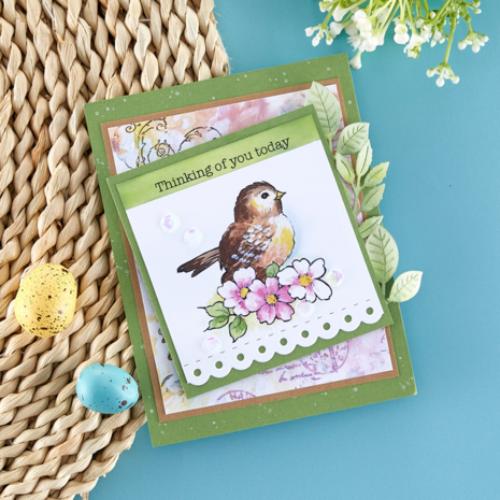 Stampendous - Quick Cards - Hope of Spring QC-003