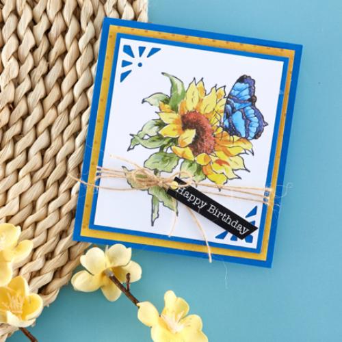 Stampendous - Quick Cards - Hope of Spring QC-003