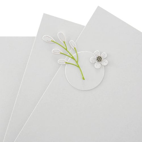 Spellbinders - Fog Color Essentials Cardstock 8.5" x 11" - 10 Pack